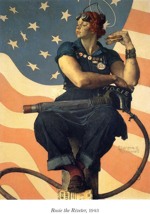 Rosie The Riveter — Norman Rockwell