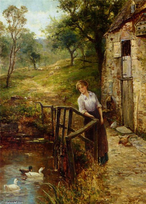 Enjoying The Afternoon — Ernest Charles Walbourn
