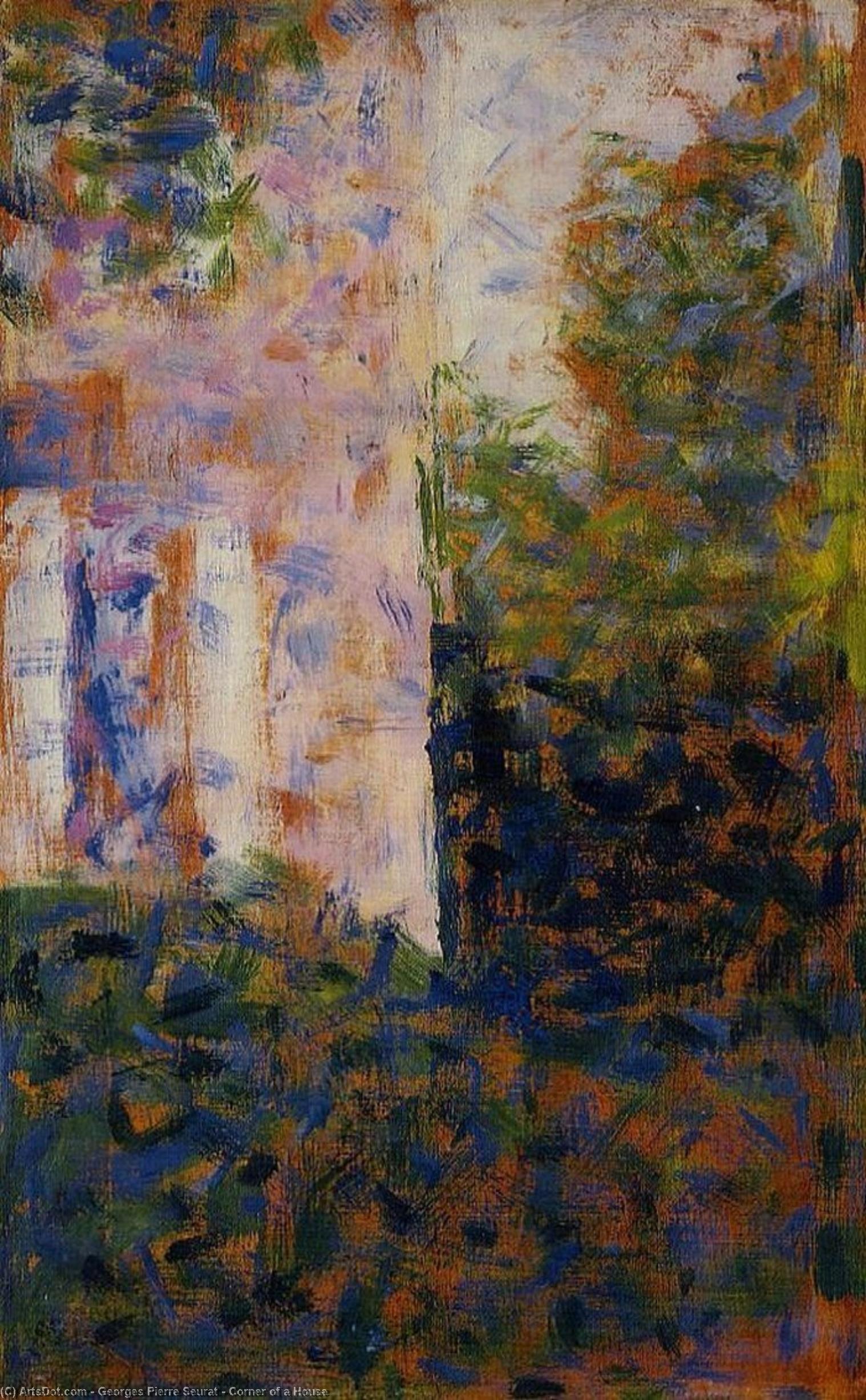 Ecke Eines Hauses — Georges Pierre Seurat
