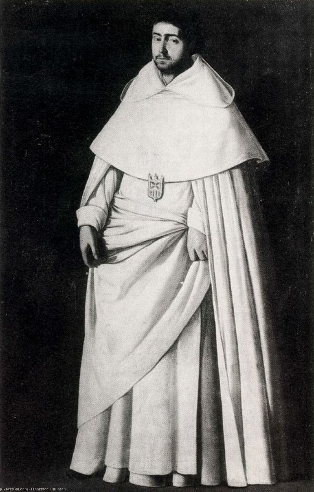 Fraile Mercedario — Francisco De Zurbarán