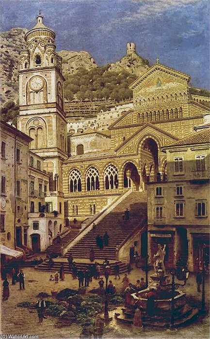 Amalfi Cathedral — Aleksander Gierymski