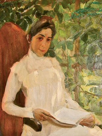 Portrait Of Z.a. Pertsova — Konstantin Yuon