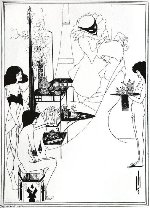 The Toilette Of Salome — Aubrey Vincent Beardsley