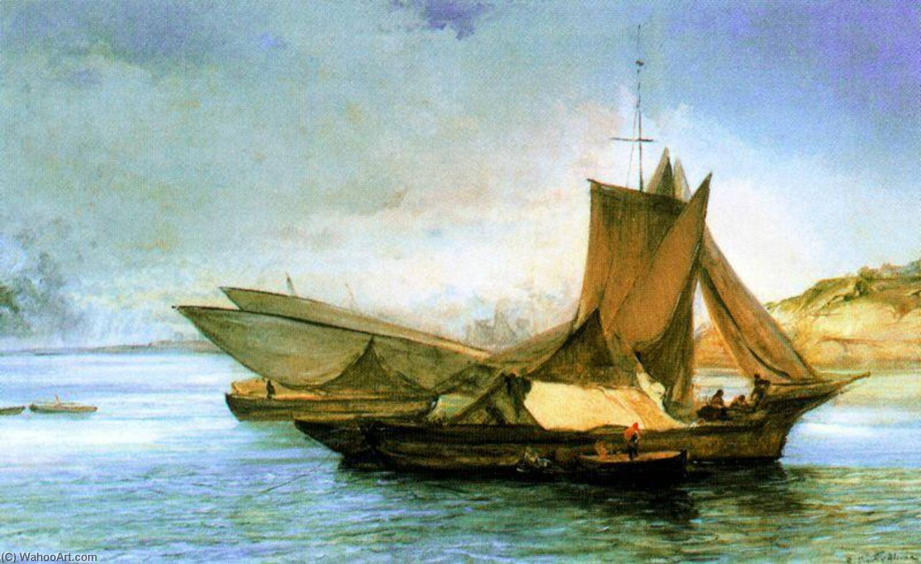The Fishing Boat — Ramon Marti Alsina