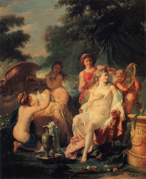 The Toilet Of Venus — Jean Baptiste Baron Regnault