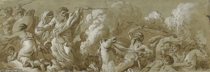 Passage De La Mer Rouge — Louis Jean François Lagrenée