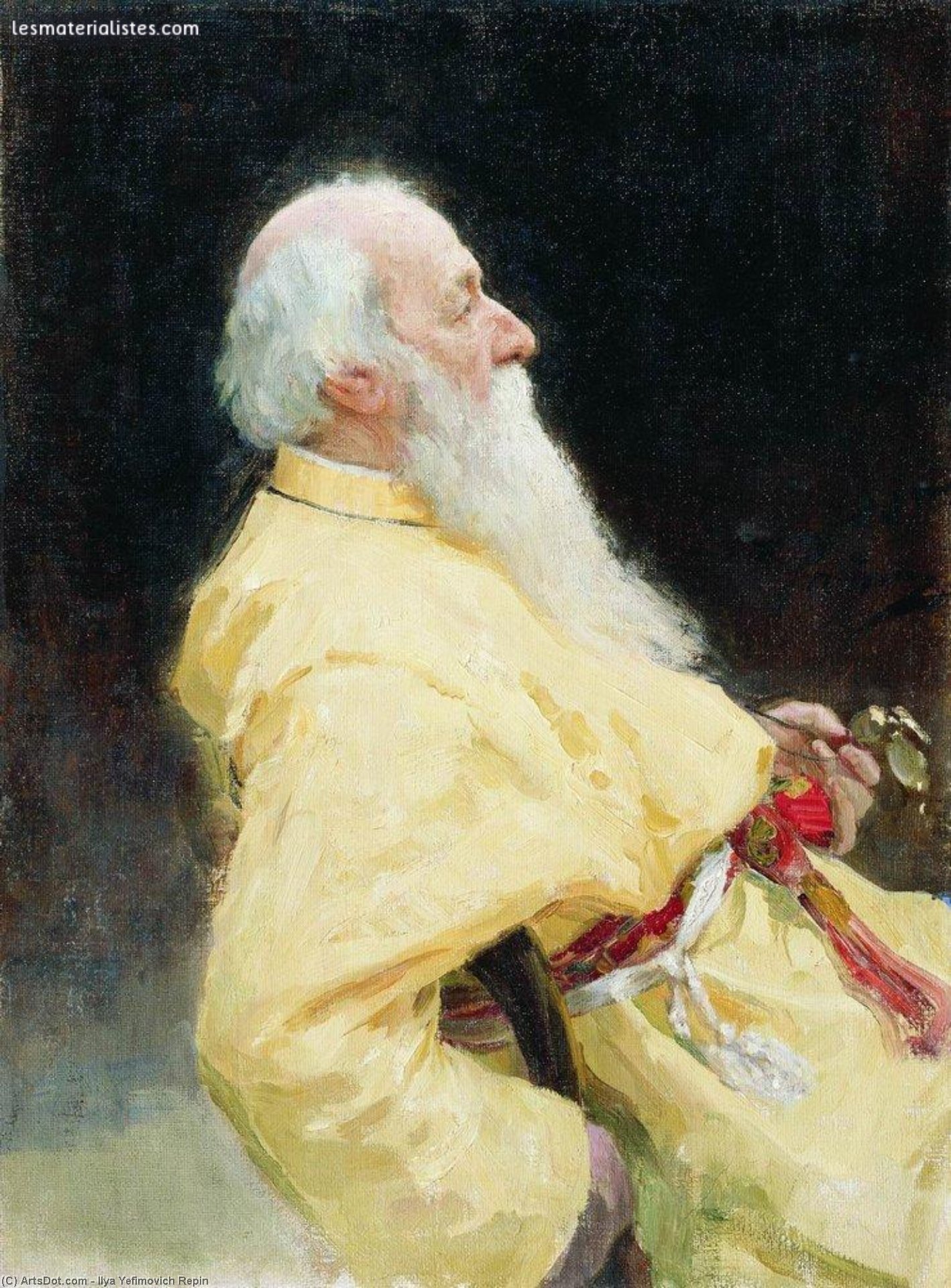 Portrait Of V. Stasov — Ilya Yefimovich Repin