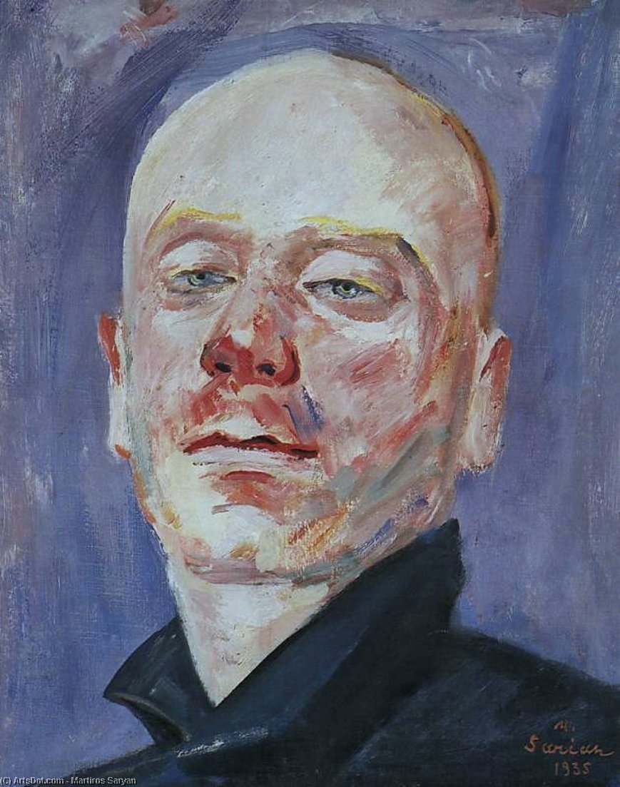 Portrait Of Karen Kamsarakan — Martiros Sarian