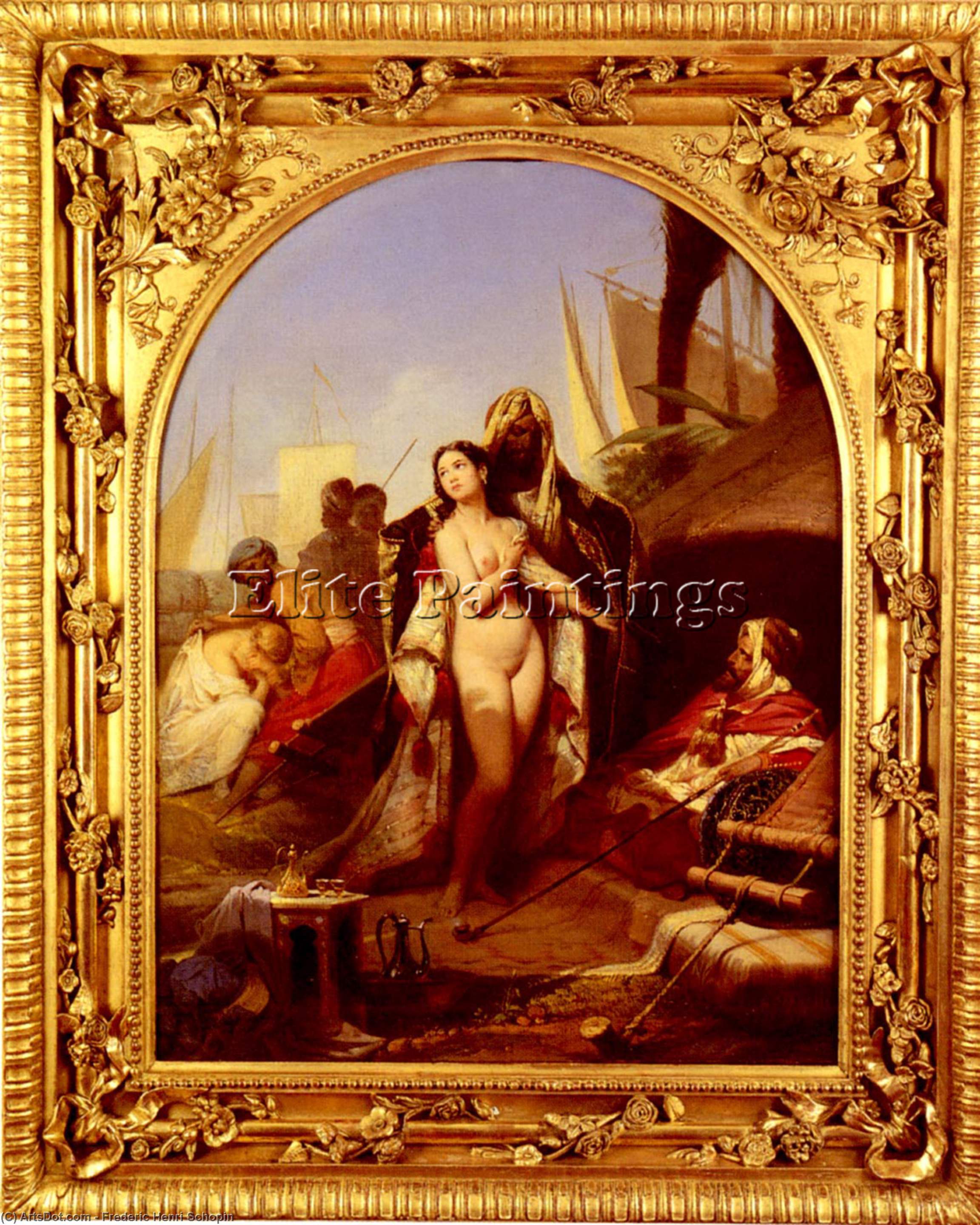 The Slave Market — Frederic Henri Schopin