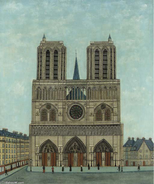 Cathédrale De Notre Dame — Louis Vivin