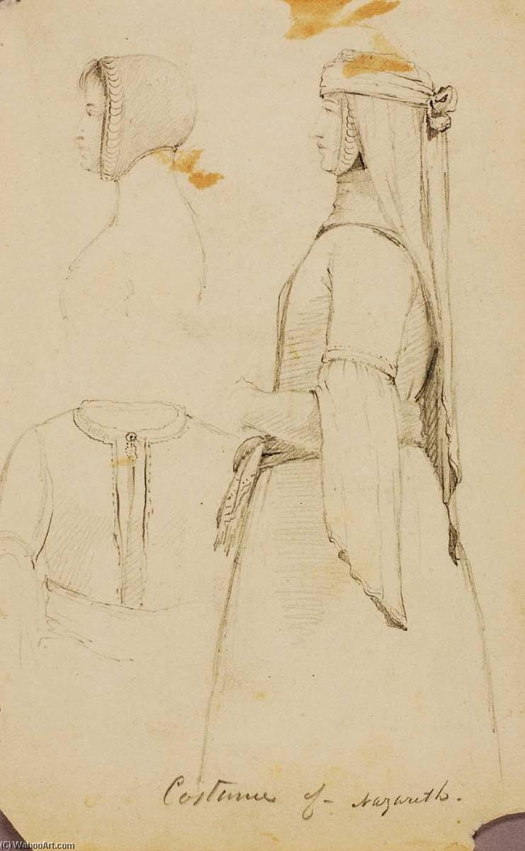 Costume Of Nazareth, Israel — Miner Kilbourne Kellogg
