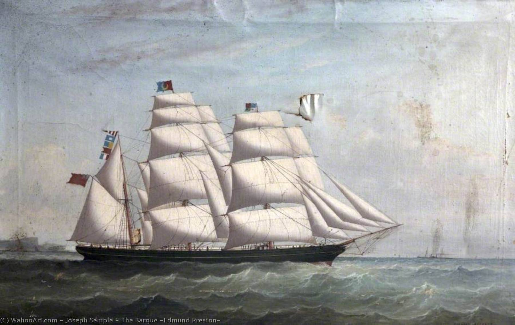 The Barque 'edmund Preston' — Joseph Semple