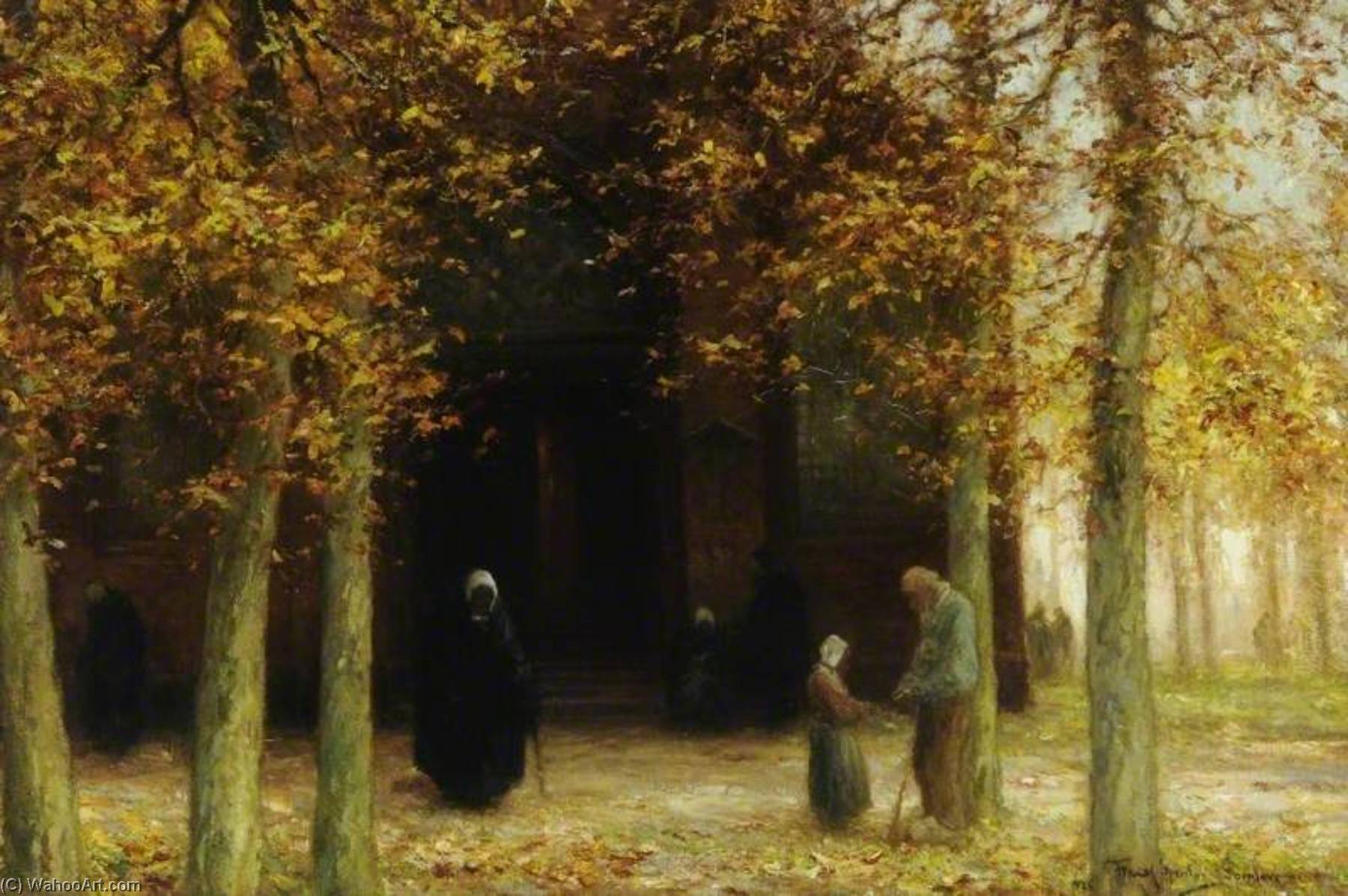 When Summer Leaf Is Changed To Gold, Belgium — Frank Spenlove Spenlove