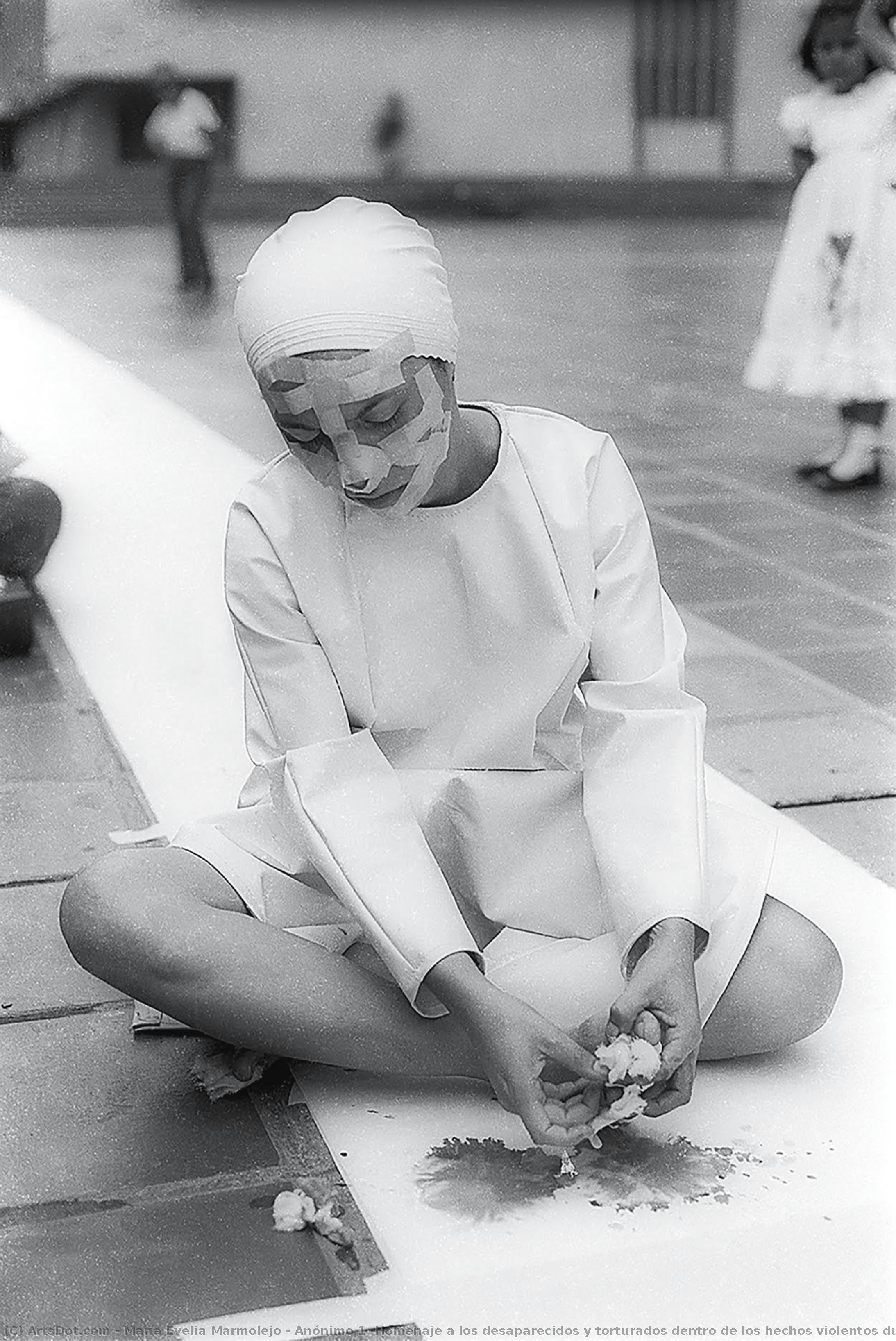 Anónimo 1 (homenaje A Los Desaparecidos Y Torturados Dentro De Los Hechos Violentos Durante El Gobierno De Turbay Ayala) (anonymous 1 [homage To Those Disappeared And Tortured In Violent Incidents]) — María Evelia Marmolejo