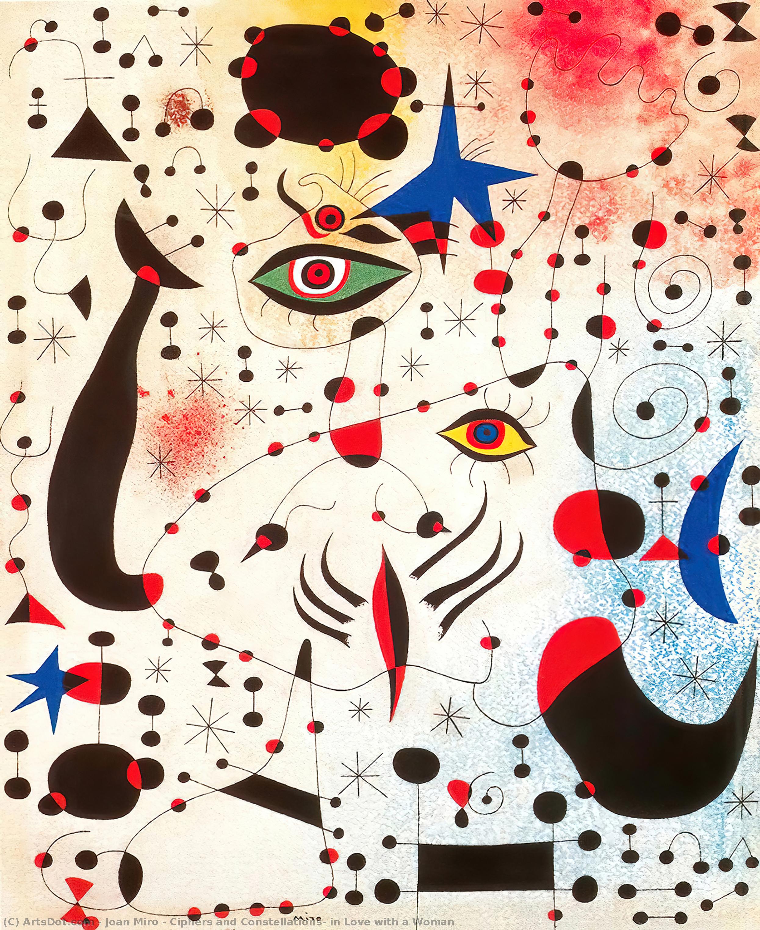 Cifras Y Constelaciones, Enamoradas De Una Mujer — Joan Miró