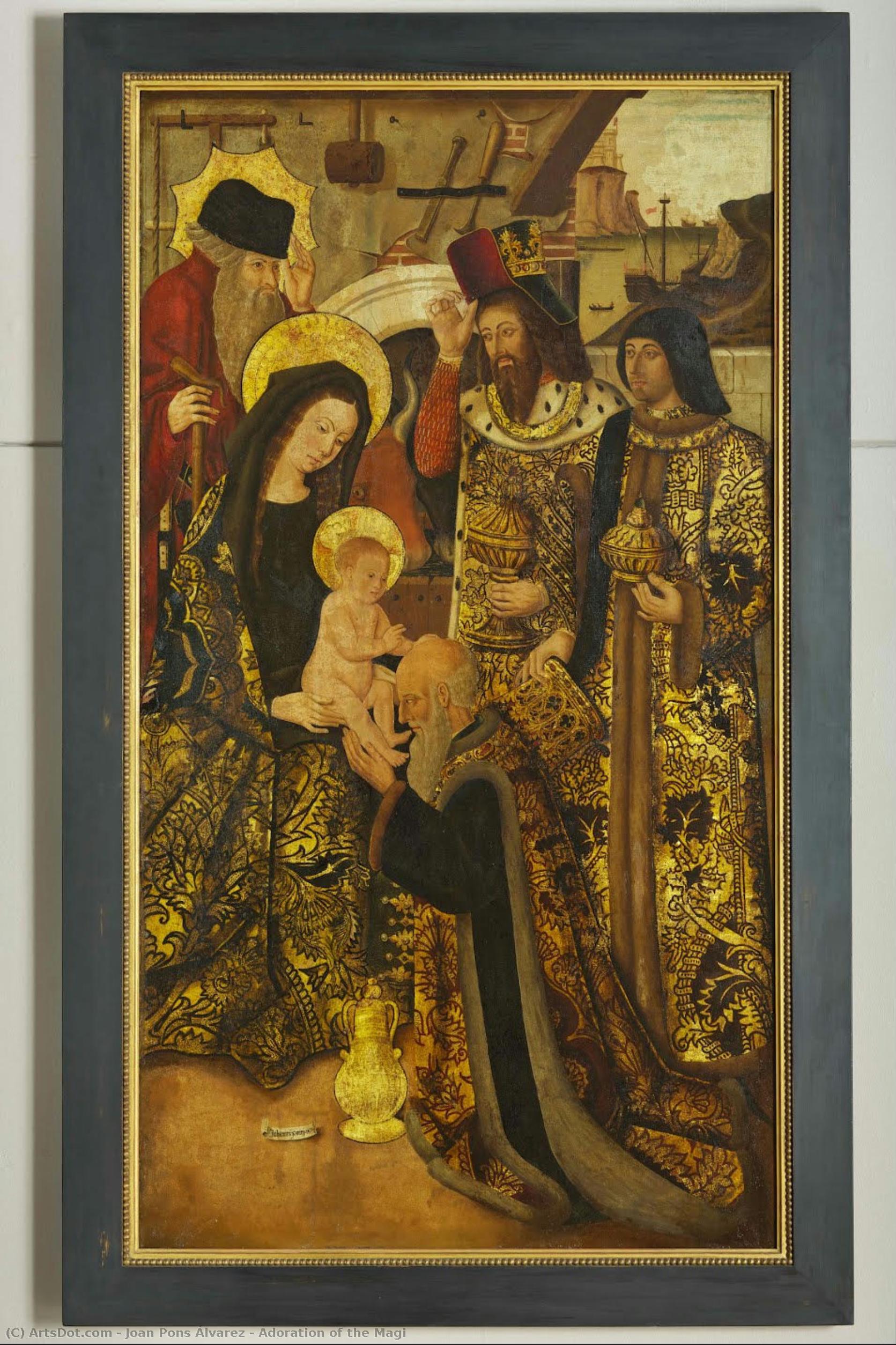 Adoration Of The Magi — Joan Pons Álvarez