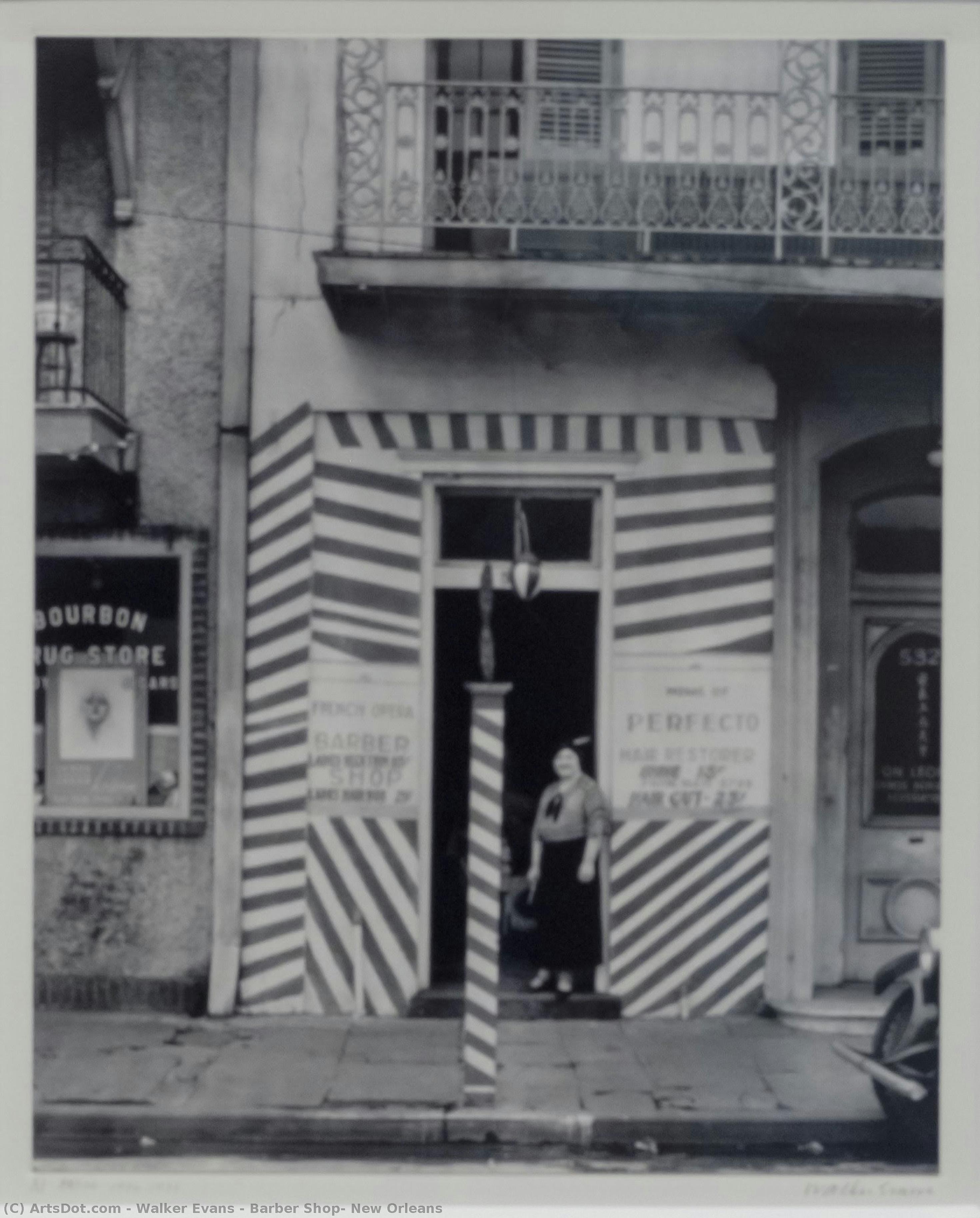 Barber Shop, New Orleans — Voker Evans