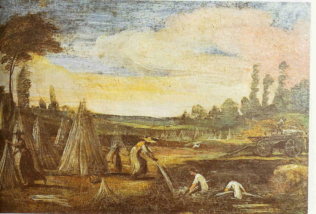 La Lavorazione Della Canapa — Guercino