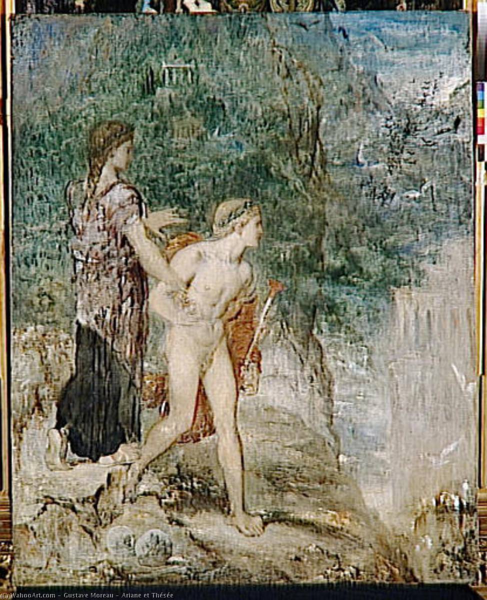 Ariane Et Thésée — Gustave Moreau