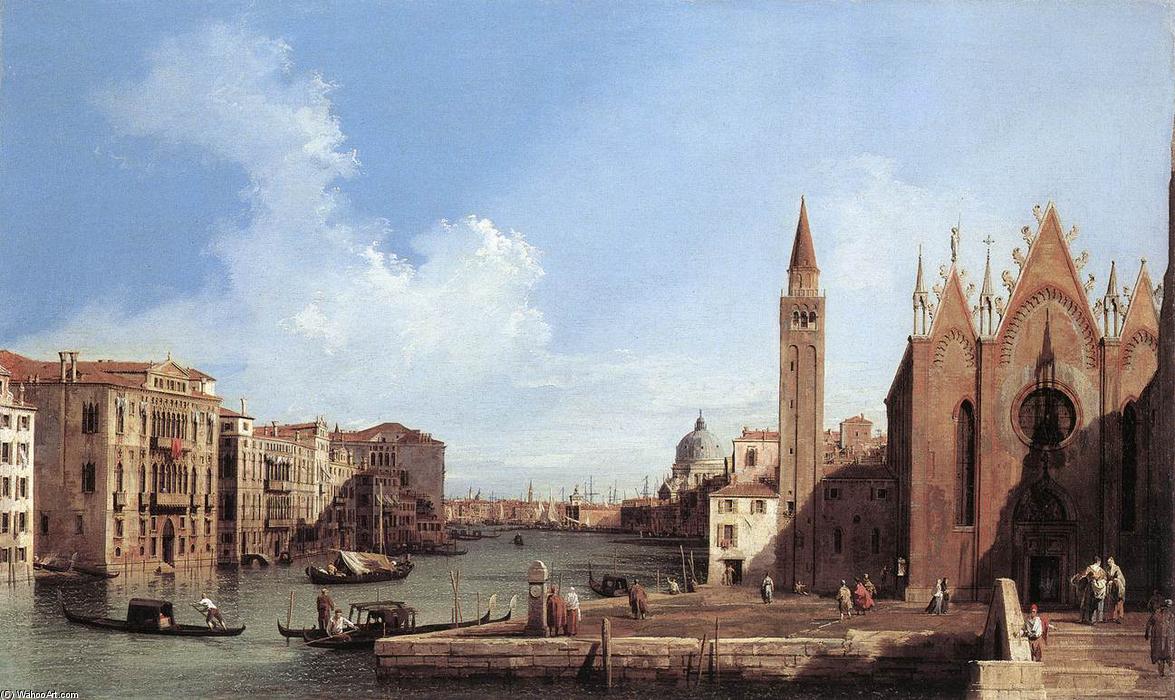 Gran Canal: Desde Santa Maria Della Carità Hasta El Bacino Di San Marco — Giovanni Antonio Canal