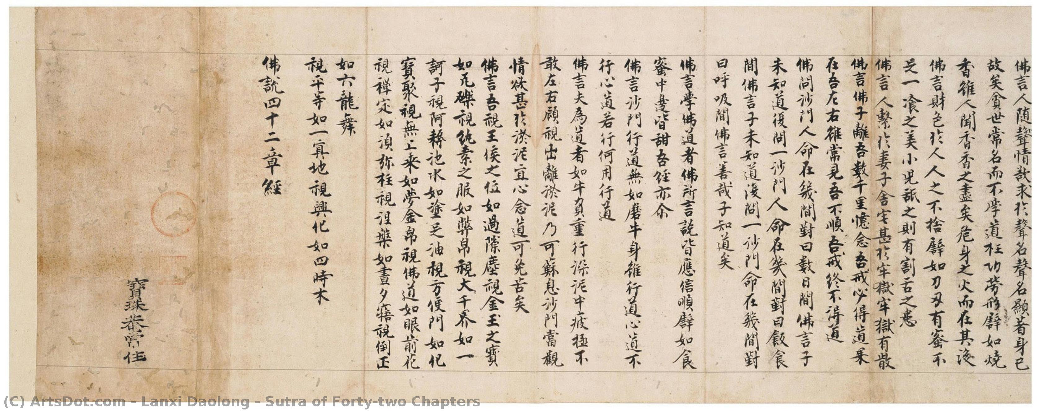 Sutra Of Forty-two Chapters — Lanxi Daolong