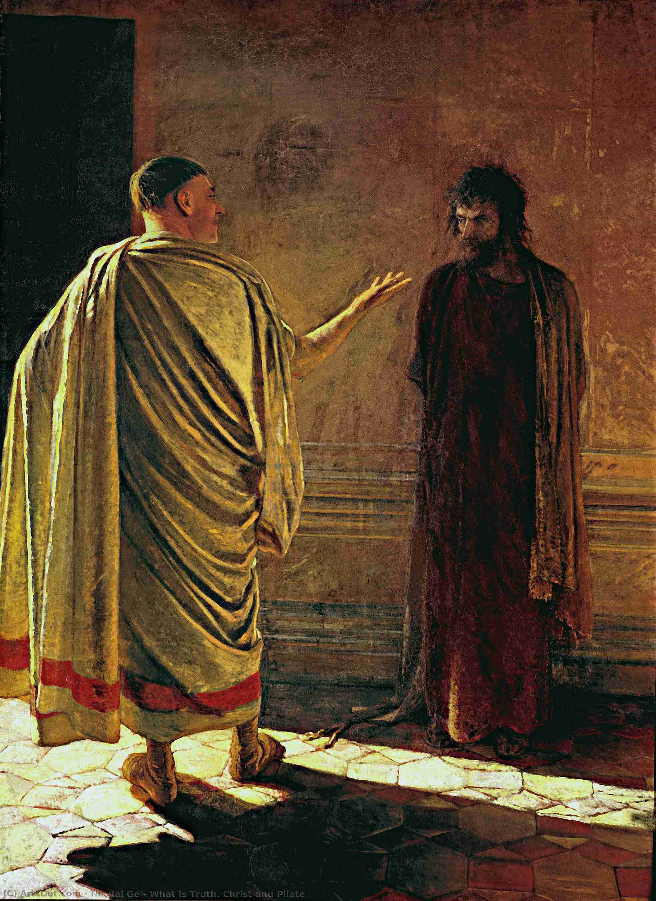 What Is Truth. Christ And Pilate — ニコライ・ゲ