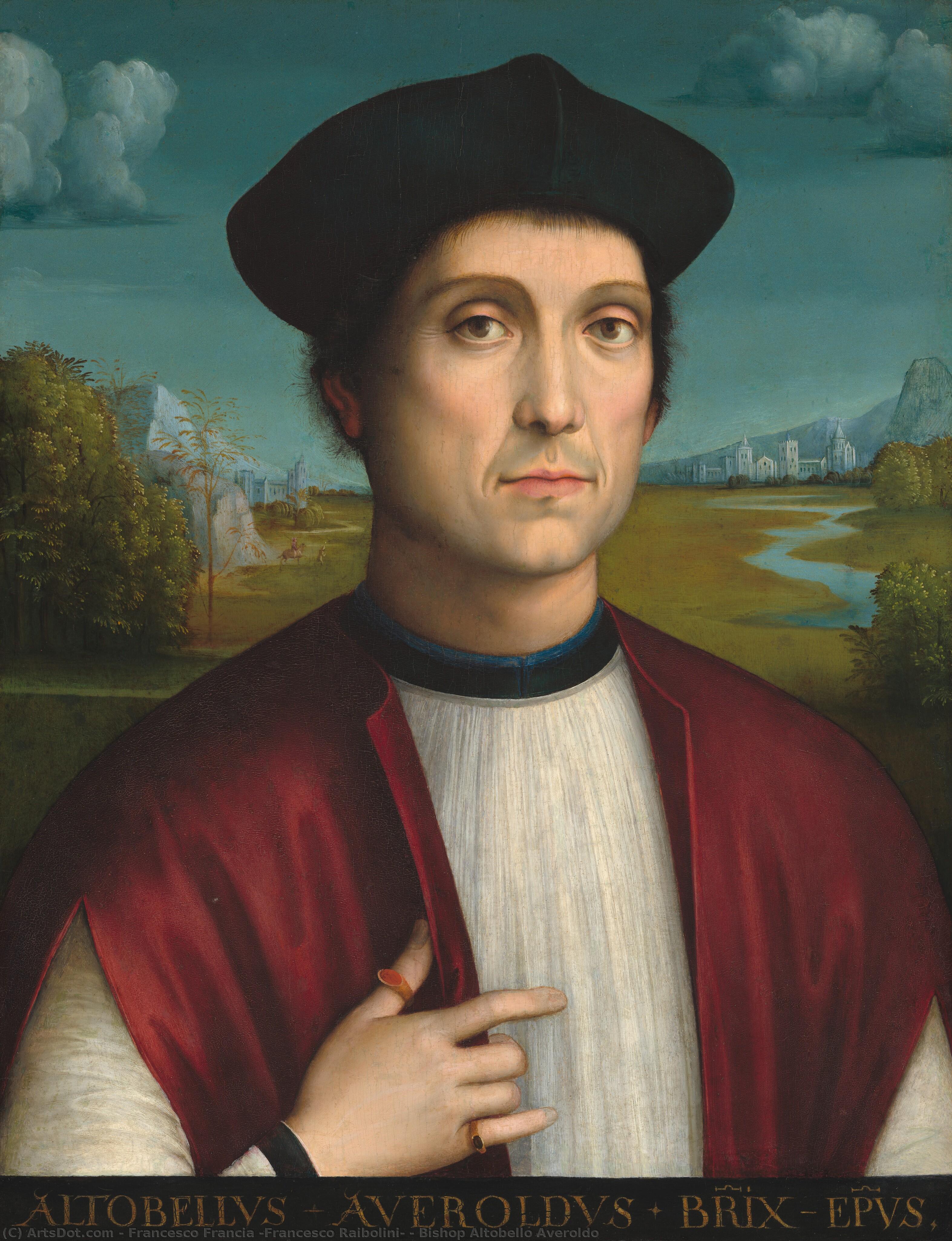 Bishop Altobello Averoldo — Frančesko Francia