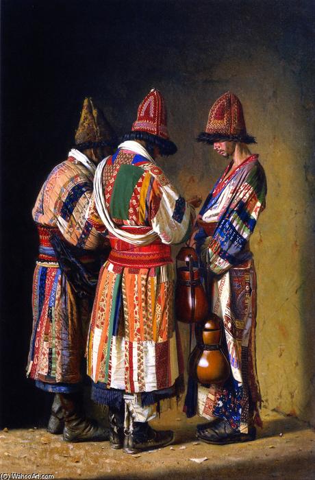Dervishes In Festive Clothes, Tashkent, Uzbekistan — Vasily Vasilievich Vereschagin