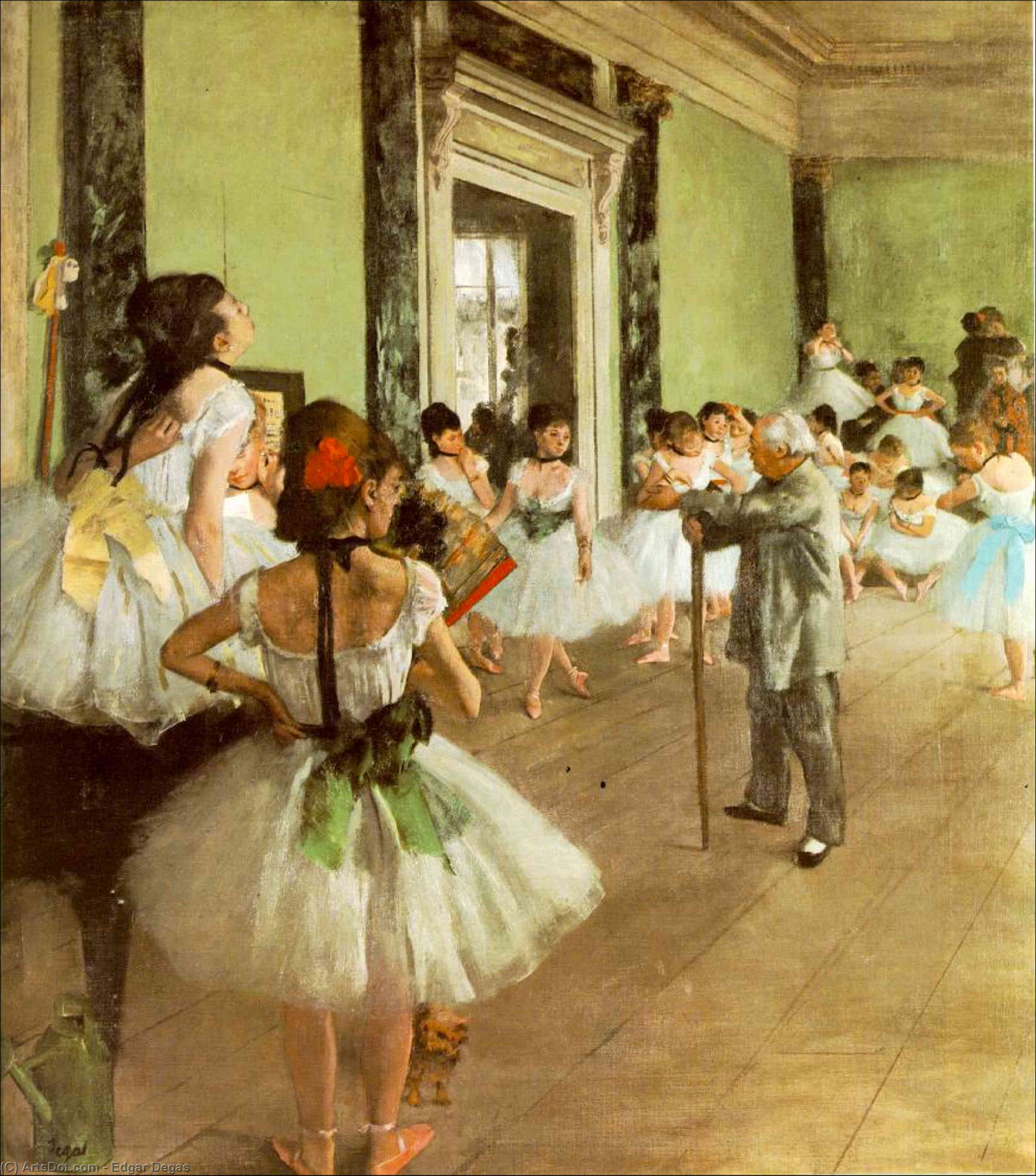 La Classe De Danse, Ca Musee D'orsa — Hilaire-germain-edgar Degas