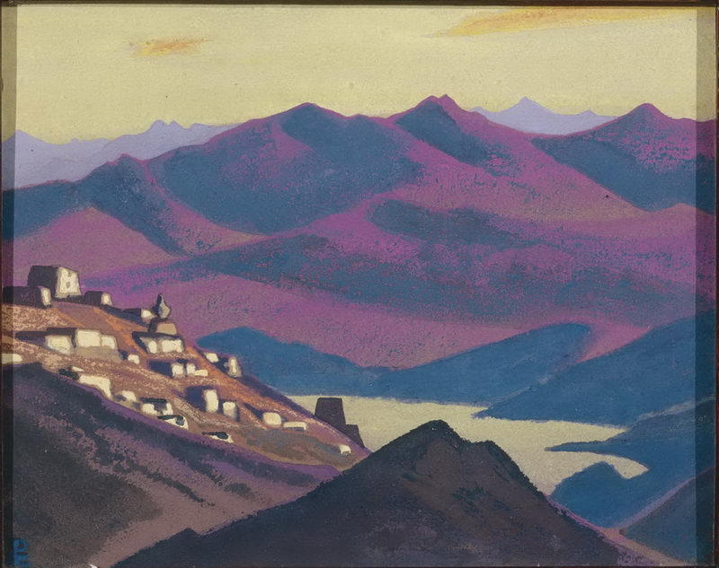 Lake Yam-tso — Николай Константинович Роерих
