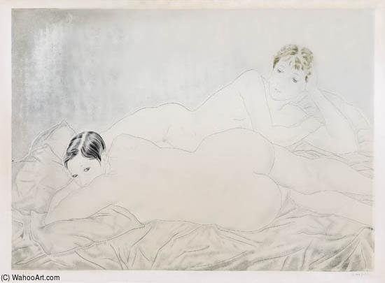 Deux Femmes Nue Couchées — Léonard Tsuguharu Foujita