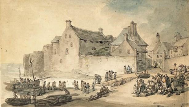 Yarmouth In The Isle Of Wight — Thomas Rowlandson