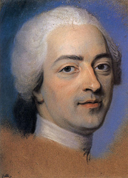 Portrait Of Louis Xv Of France — Maurice Quentin De La Tour