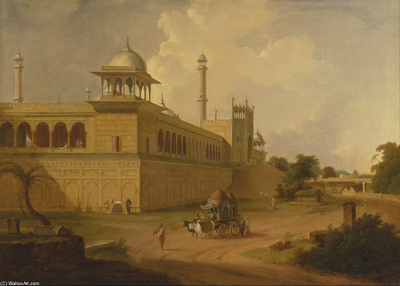 Jami Masjid, Delhi — Thomas Daniell