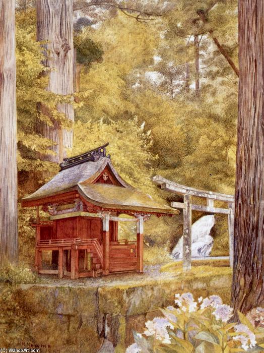 Japanese Pagoda In The Woods — Henry Roderick Newman