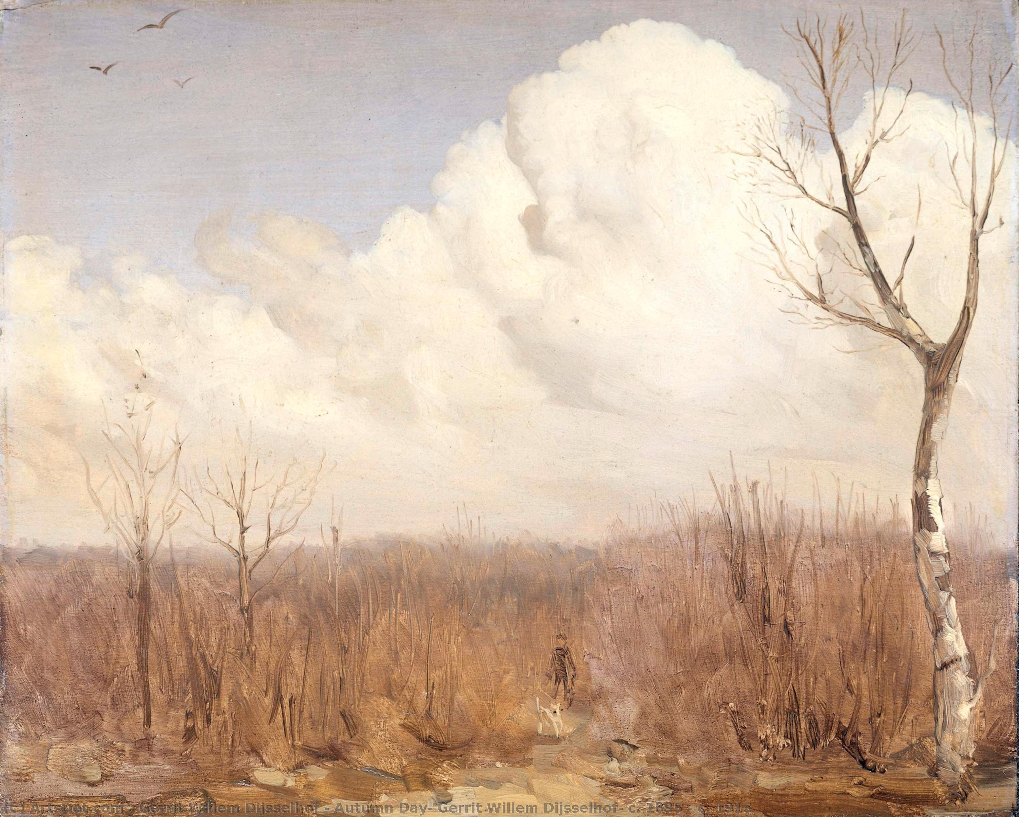 Autumn Day, Gerrit Willem Dijsselhof, C. 1895 - C. 1915 — Gerrit Willem Dijsselhof
