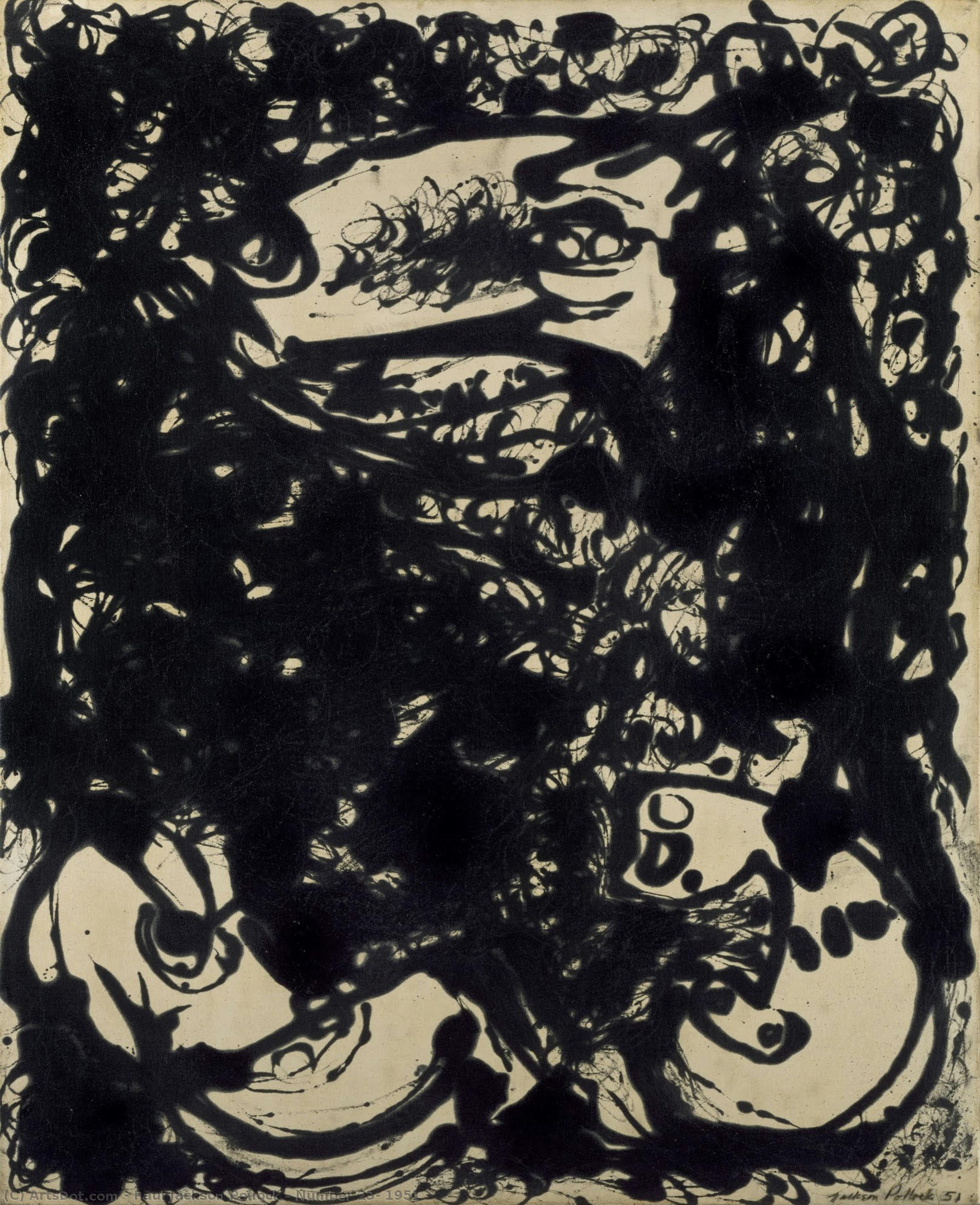 Number 23, 1951 — Джексон Поллок