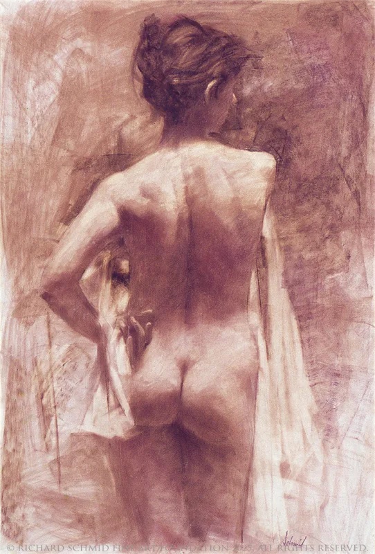 Standing Nude — Richard Schmid