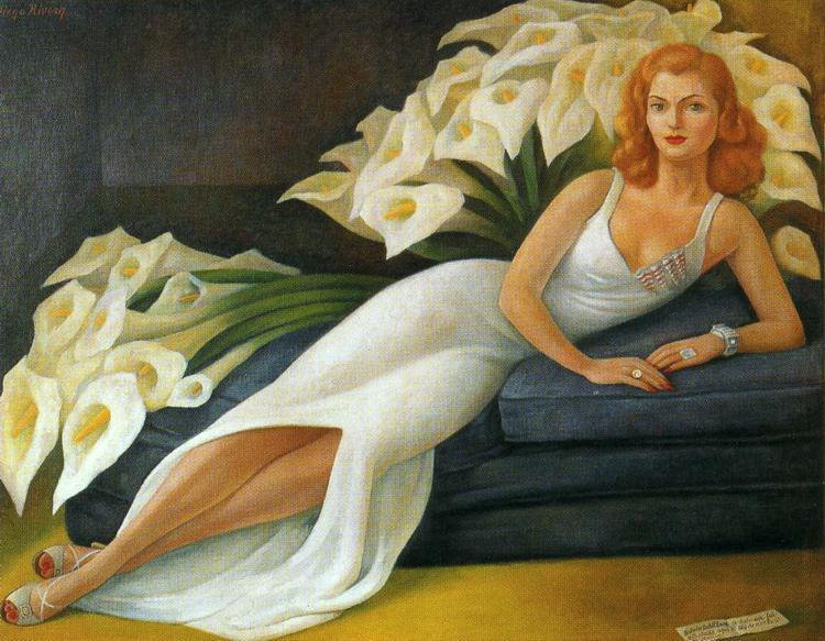 Portrait Of Natasha Zakolkowa Gelman — Diego Rivera
