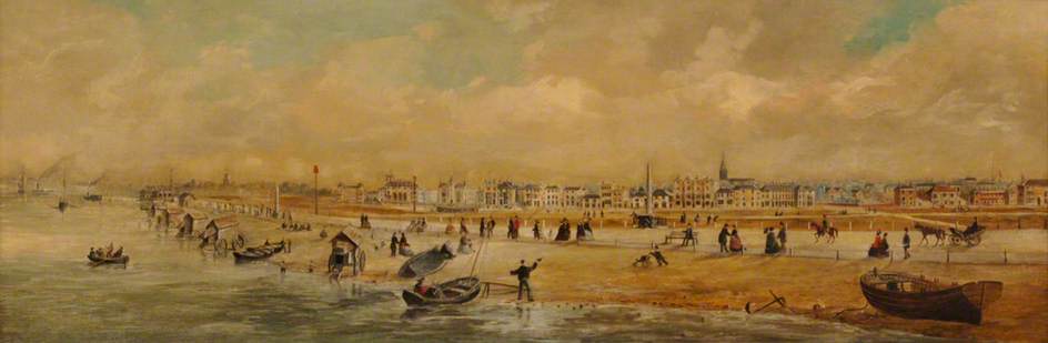 View Of Southsea Common — Thomas Hosmer Shepherd