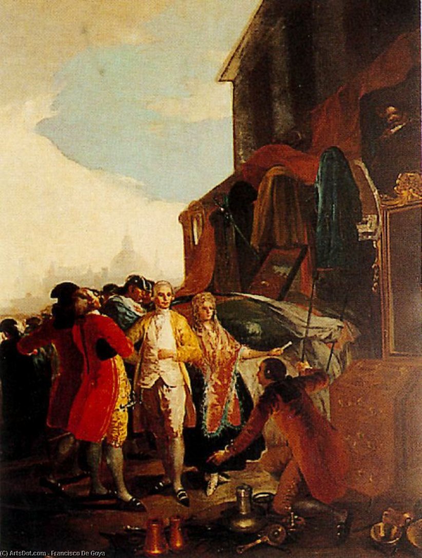 A Madrid Fair — Francisco José De Goya Y Lucientes