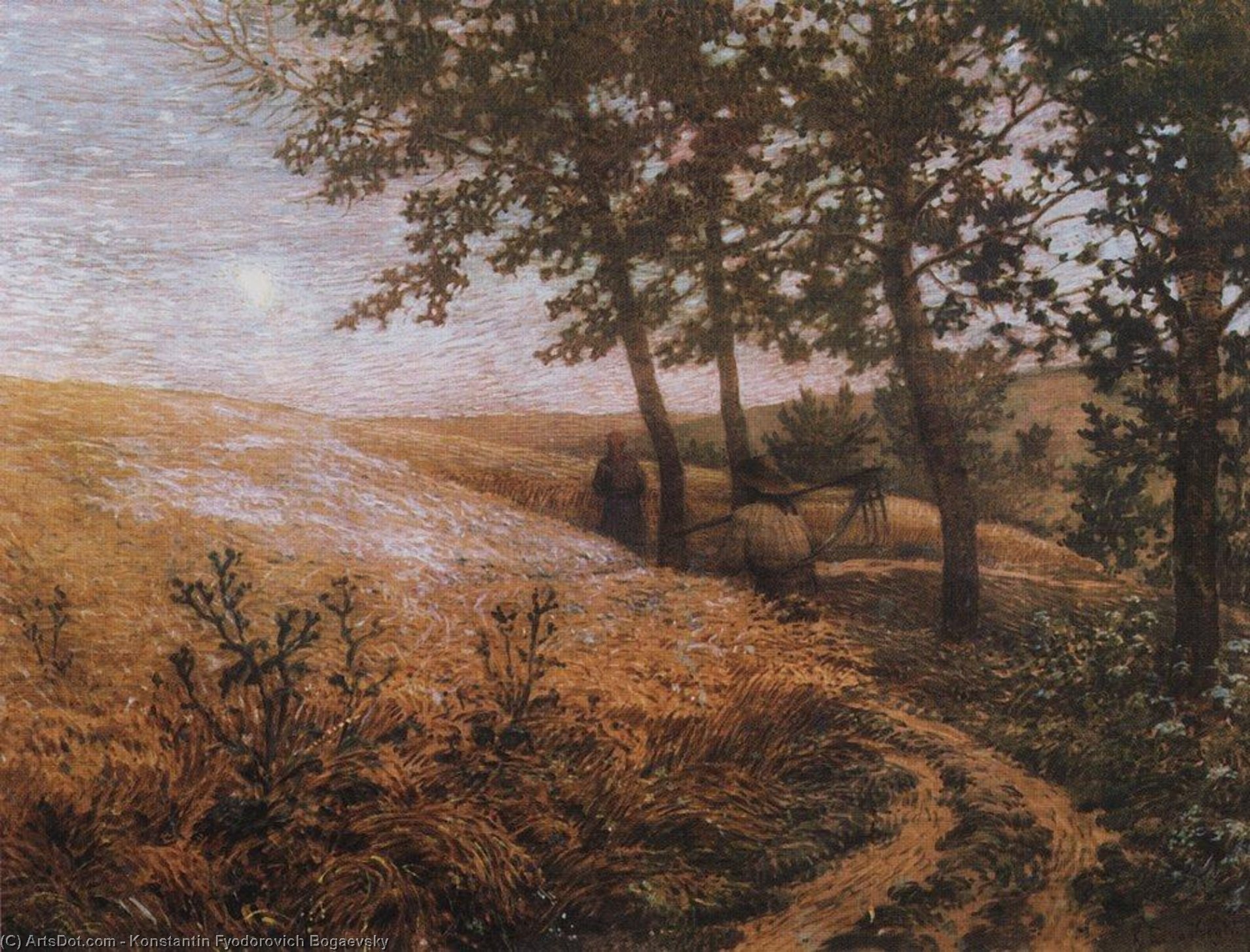 Evening Landscape — Konstantin Fyodorovich Bogaevsky