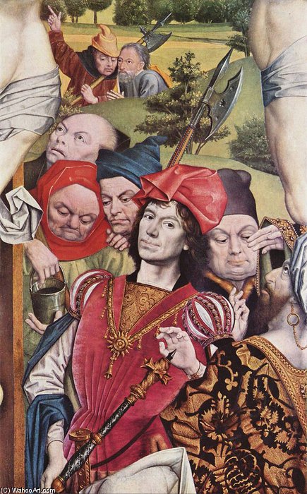 Kreuzigung, Detail — Derick Baegert