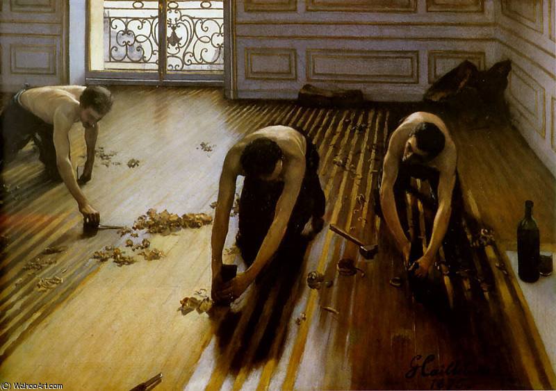 Floor Strippers — Gustave Caillebotte