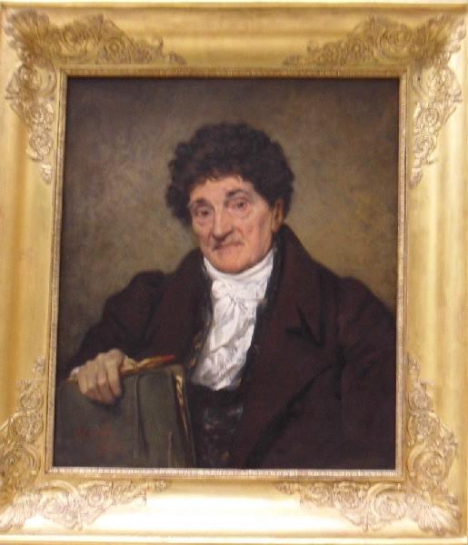 Portrait De Jean Baptiste Marc Antoine Descamps, Premier Conservateur Du Musée De Rouen (1809, 1832) — Joseph Désiré Court