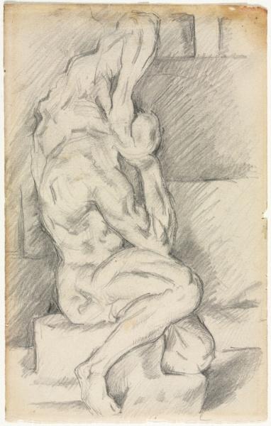 Sketch Of Anatomical Sculpture — Paul Cézanne