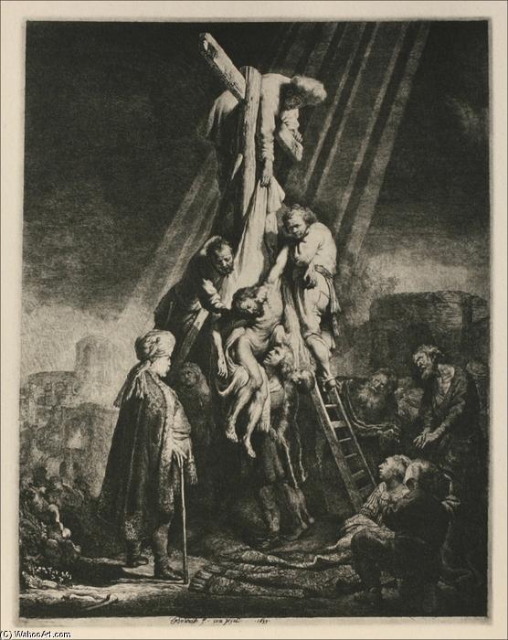 The Descent From The Cross — Rembrandt Van Rijn
