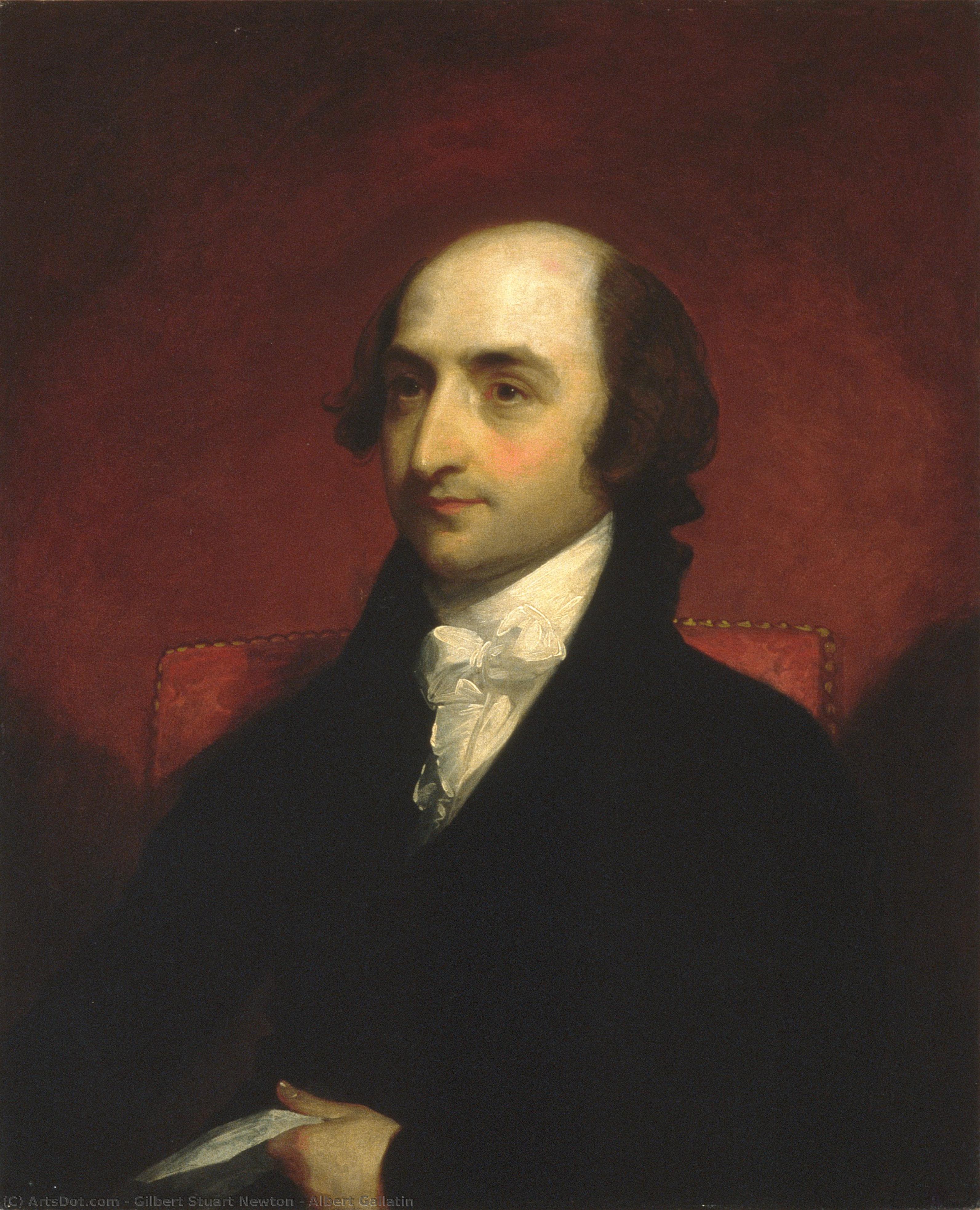 Albert Gallatin — Gilbert Stuart Newton