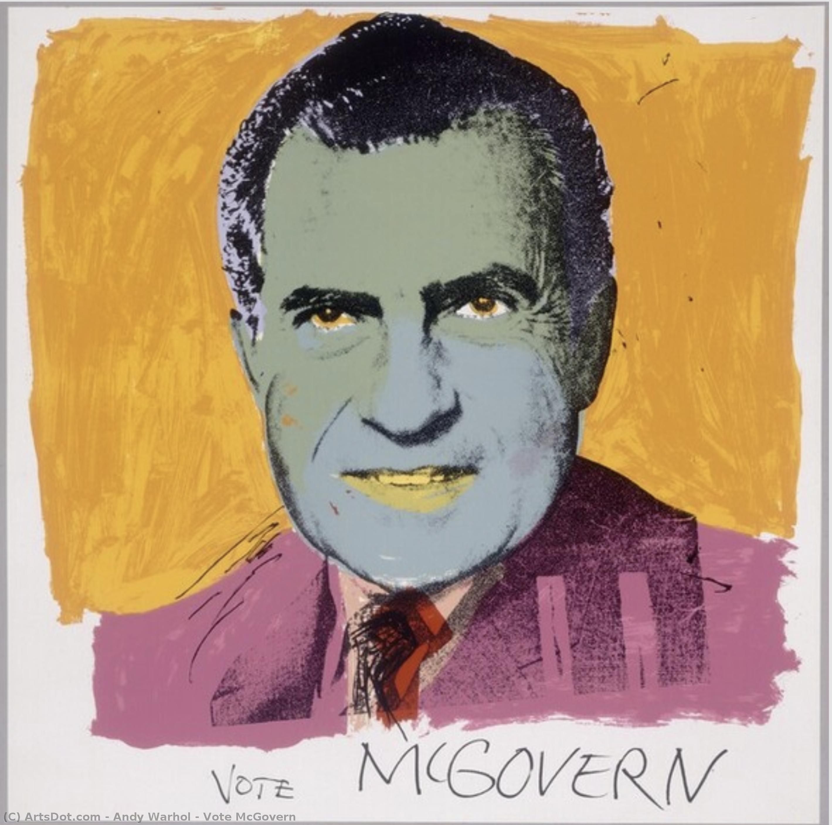 Vote Mcgovern — Энди Уорхол