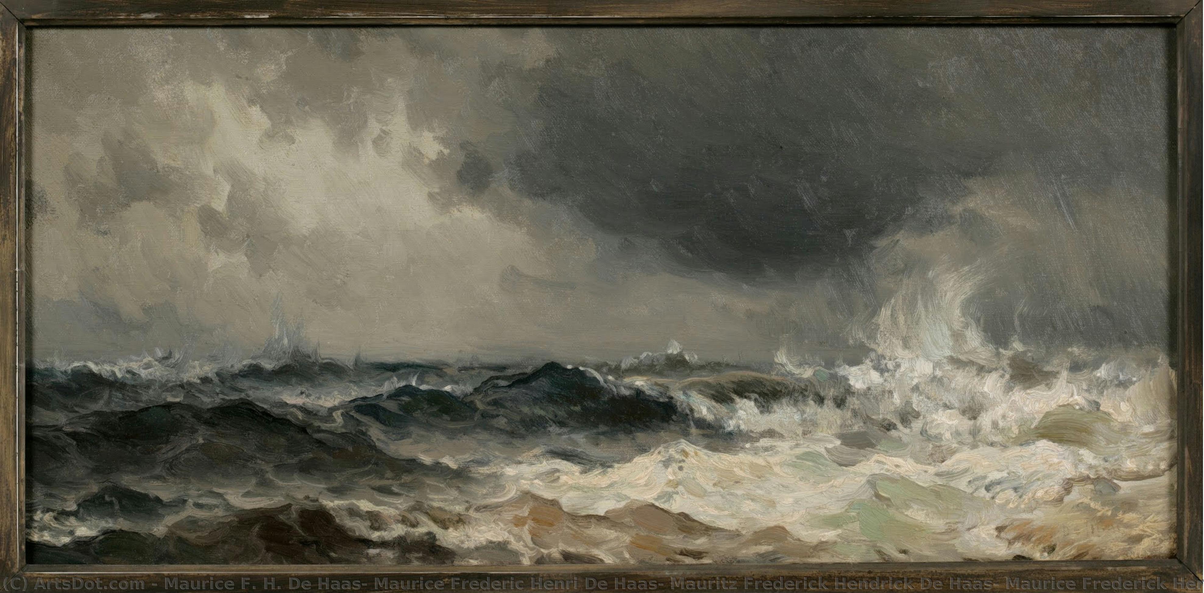 At Montauk — Maurice F. H. De Haas, Maurice Frederic Henri De Haas, Mauritz Frederick Hendrick De Haas, 'maurice Frederick Hendrick De Haas'